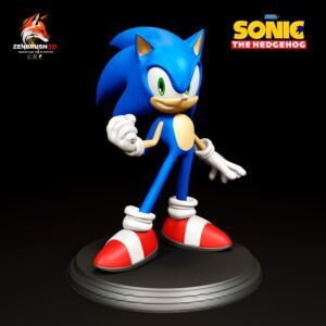 Sonic the Hedgehog STL 3D PRINTING